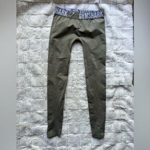 Olive Green Gymshark Fit Leggings